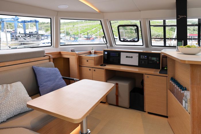 navigation station, Nautitech 44 Open, catamaran for sale