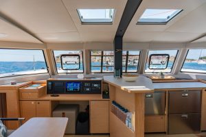 navigation station, Nautitech 44 Open, catamaran for sale