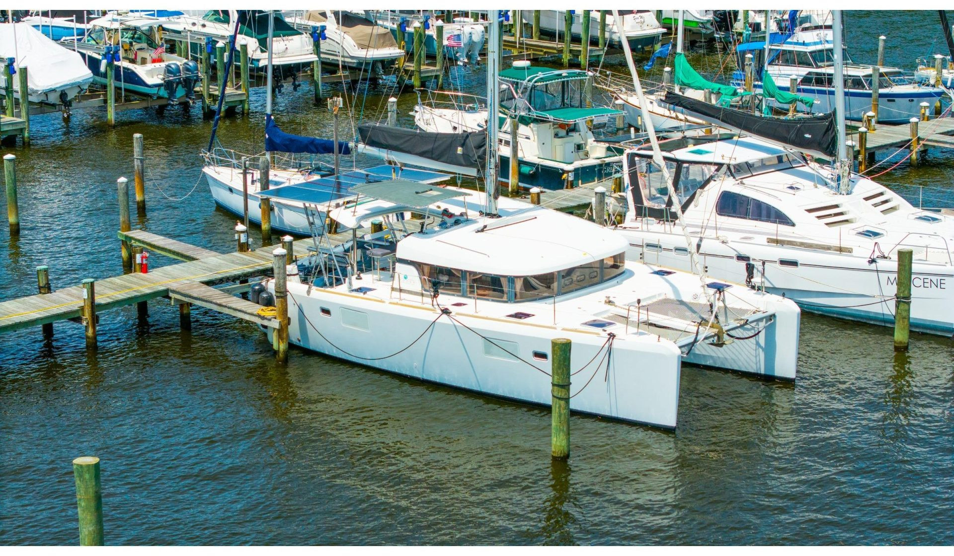 exterior, Lagoon 39, catamaran for sale