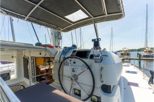 cockpit, Lagoon 39, catamaran for sale