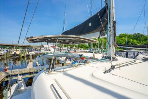 deck, Lagoon 39, catamaran for sale