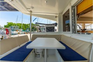cockpit, Lagoon 39, catamaran for sale