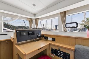 navigation station, Lagoon 39, catamaran for sale