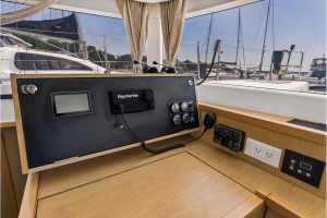 navigation station, Lagoon 39, catamaran for sale