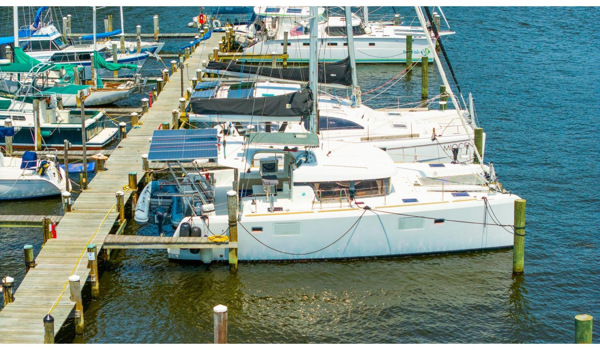 exterior, Lagoon 39, catamaran for sale
