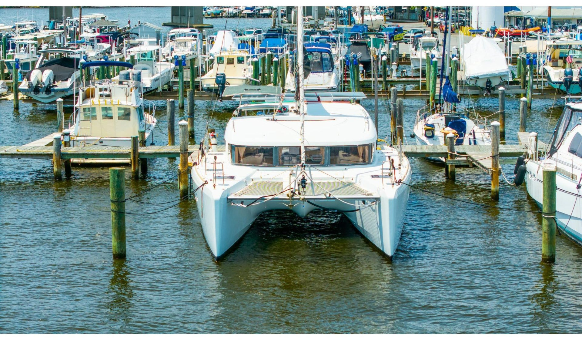 exterior, Lagoon 39, catamaran for sale