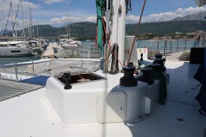 deck, FP 80 Tahiti, catamaran for sale
