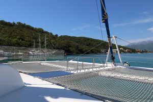 deck, FP 80 Tahiti, catamaran for sale