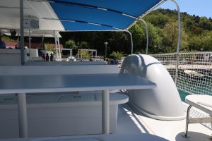 cockpit, FP 80 Tahiti, catamaran for sale