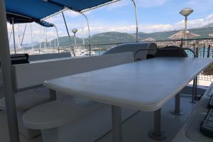 cockpit, FP 80 Tahiti, catamaran for sale
