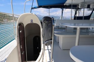 deck, FP 80 Tahiti, catamaran for sale