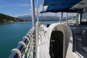 deck, FP 80 Tahiti, catamaran for sale