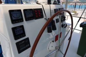 helm, FP 80 Tahiti, catamaran for sale