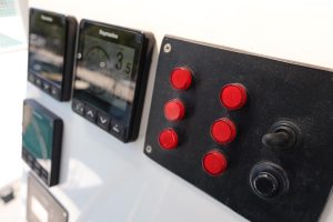 navigation station, FP 80 Tahiti, catamaran for sale