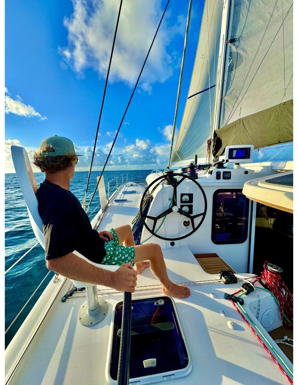 helm, Outremer 45, catamaran for sale