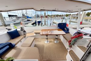 cockpit, Outremer 45, catamaran for sale