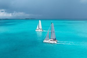 underway, Outremer 45, catamaran for sale