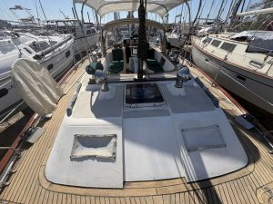 cockpit, Taswell 49, sailboat for sale