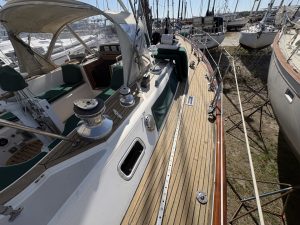 deck, Taswell 49, sailboat for sale
