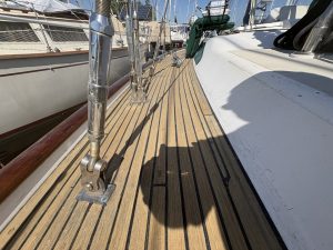 deck, Taswell 49, sailboat for sale