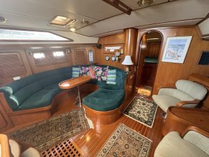 salon, Taswell 49, sailboat for sale