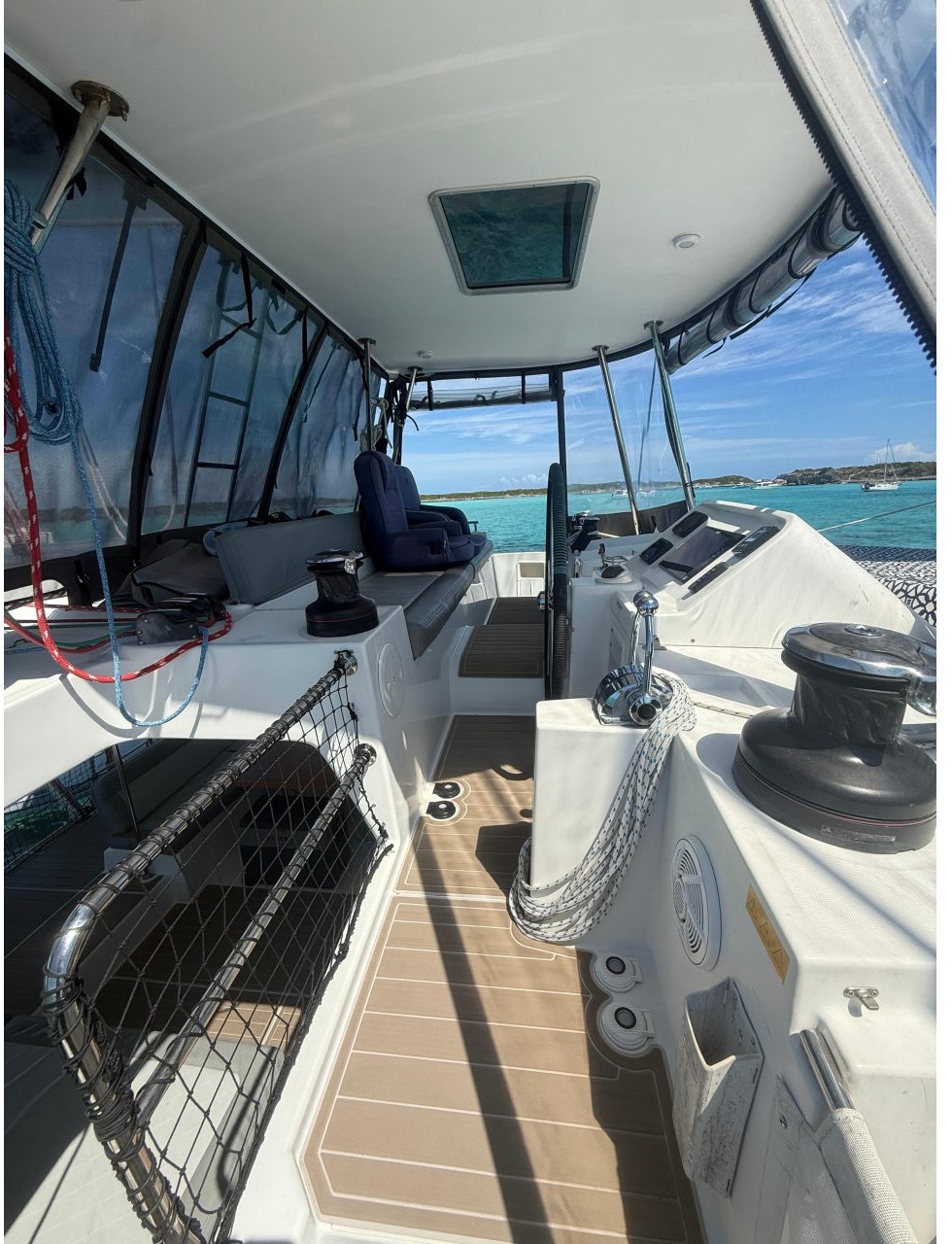 deck, Lagoon 450, catamaran for sale