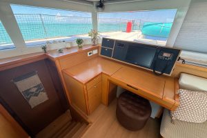 navigation station, Lagoon 450, catamaran for sale