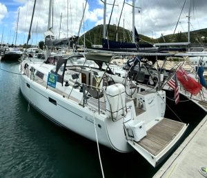 exterior, Hanse 415, sailboat for sale