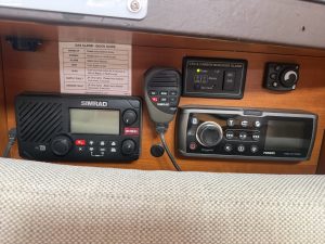 navigation station, Hanse 415, sailboat for sale