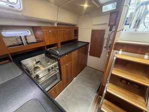 interior, Hanse 415, sailboat for sale