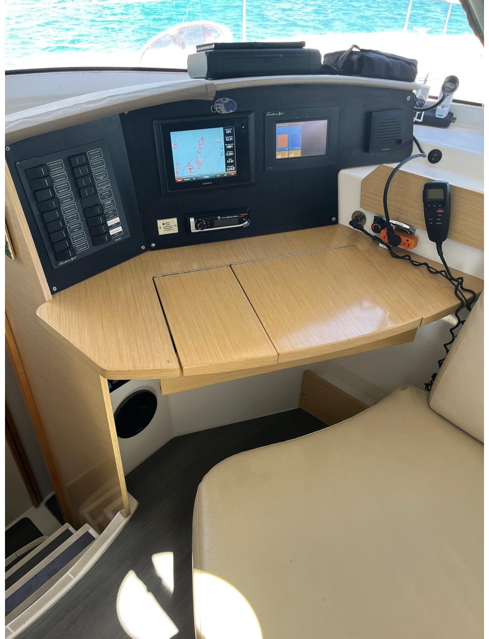 navigation station, FP 41 Lipari, catamaran for sale