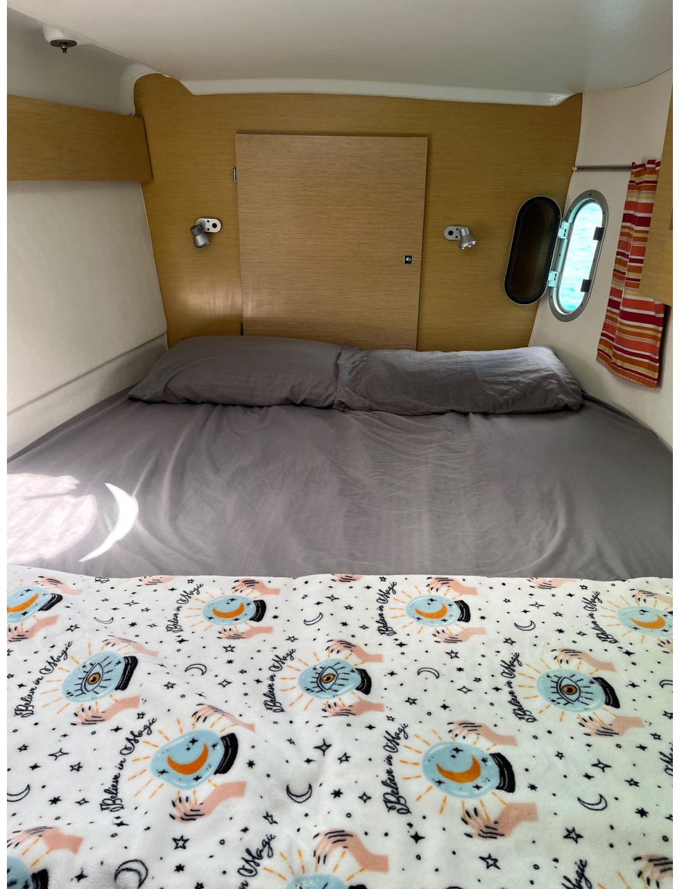 bed, FP 41 Lipari, catamaran for sale