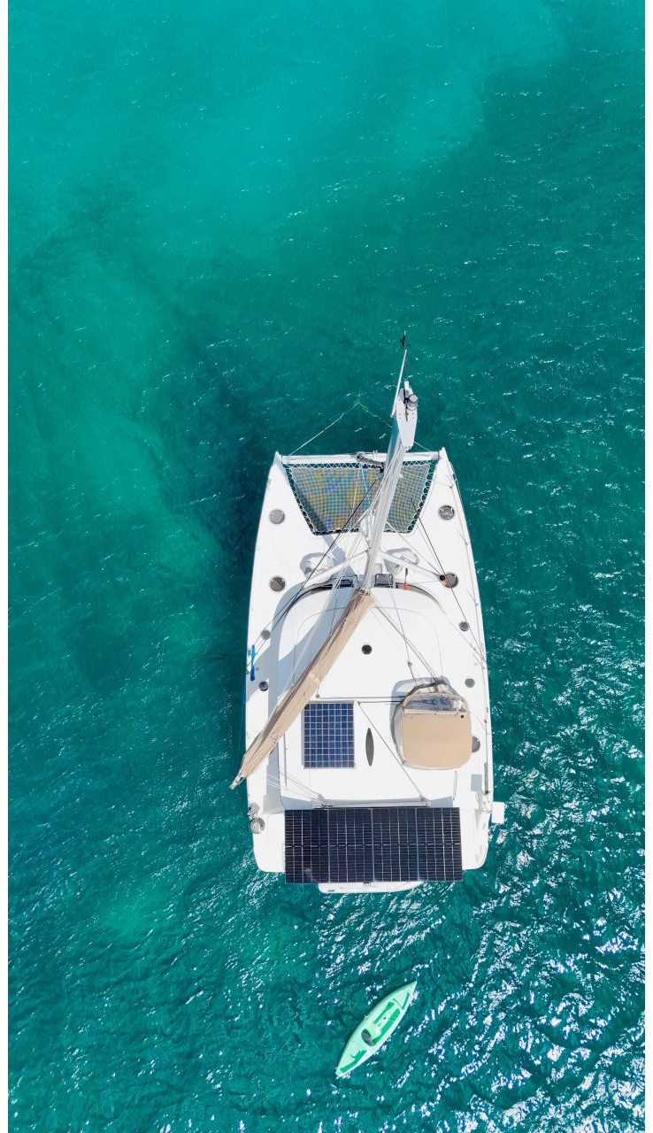 exterior, FP 41 Lipari, catamaran for sale