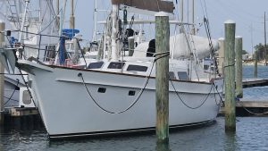 exterior, Irwin 54, sailboat for sale