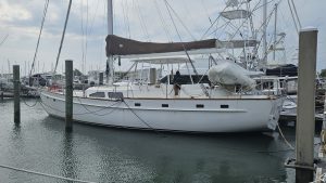 exterior, Irwin 54, sailboat for sale