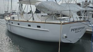 exterior, Irwin 54, sailboat for sale