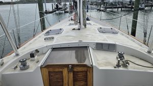 cockpit, Irwin 54, sailboat for sale