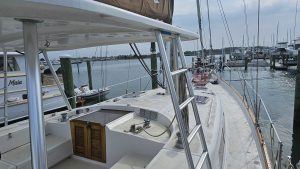 deck, Irwin 54, sailboat for sale