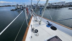 deck, Irwin 54, sailboat for sale