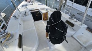 cockpit, Irwin 54, sailboat for sale
