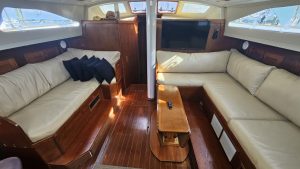 salon, Irwin 54, sailboat for sale