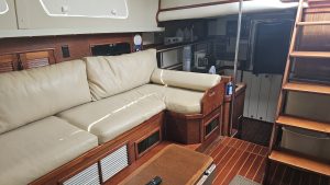 salon, Irwin 54, sailboat for sale