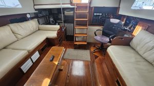 salon, Irwin 54, sailboat for sale