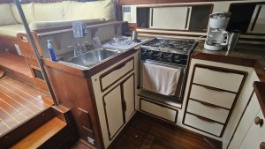 interior, Irwin 54, sailboat for sale