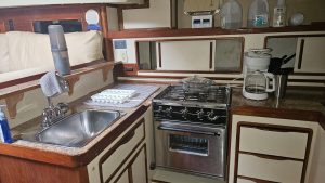 interior, Irwin 54, sailboat for sale