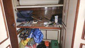 interior, Irwin 54, sailboat for sale