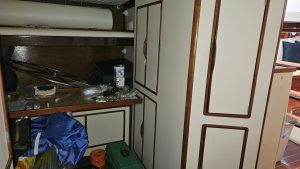 interior, Irwin 54, sailboat for sale