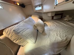 bed, Catalina 320, sailboat for sale