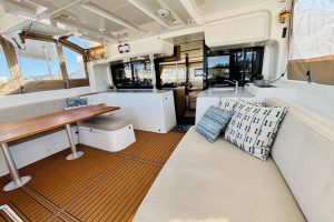 cockpit, Lagoon 46, catamaran for sale