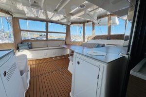 cockpit, Lagoon 46, catamaran for sale